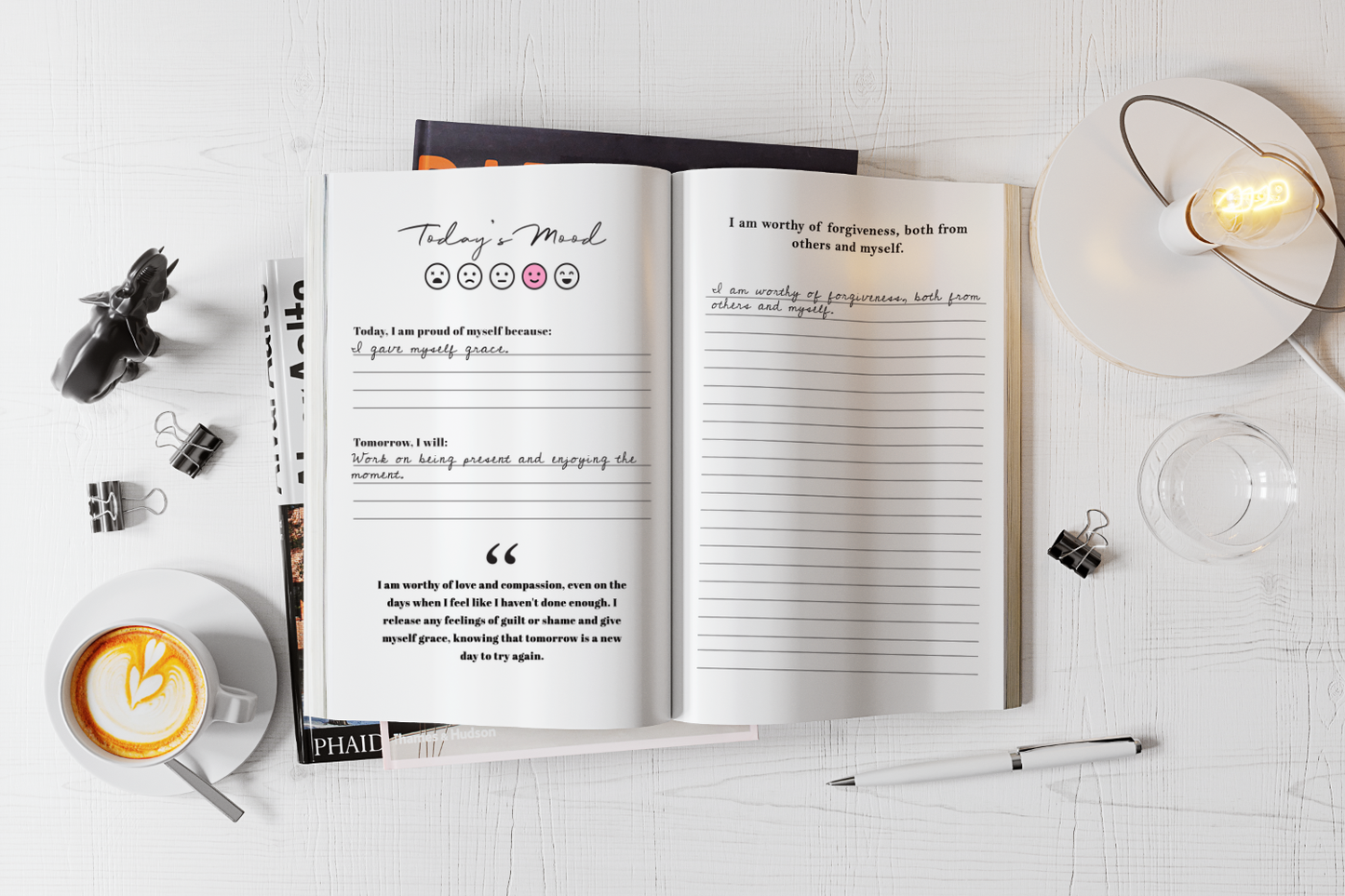 Healing Trauma from Within: A Daily Positive Affirmation Journal for Women Overcoming Trauma