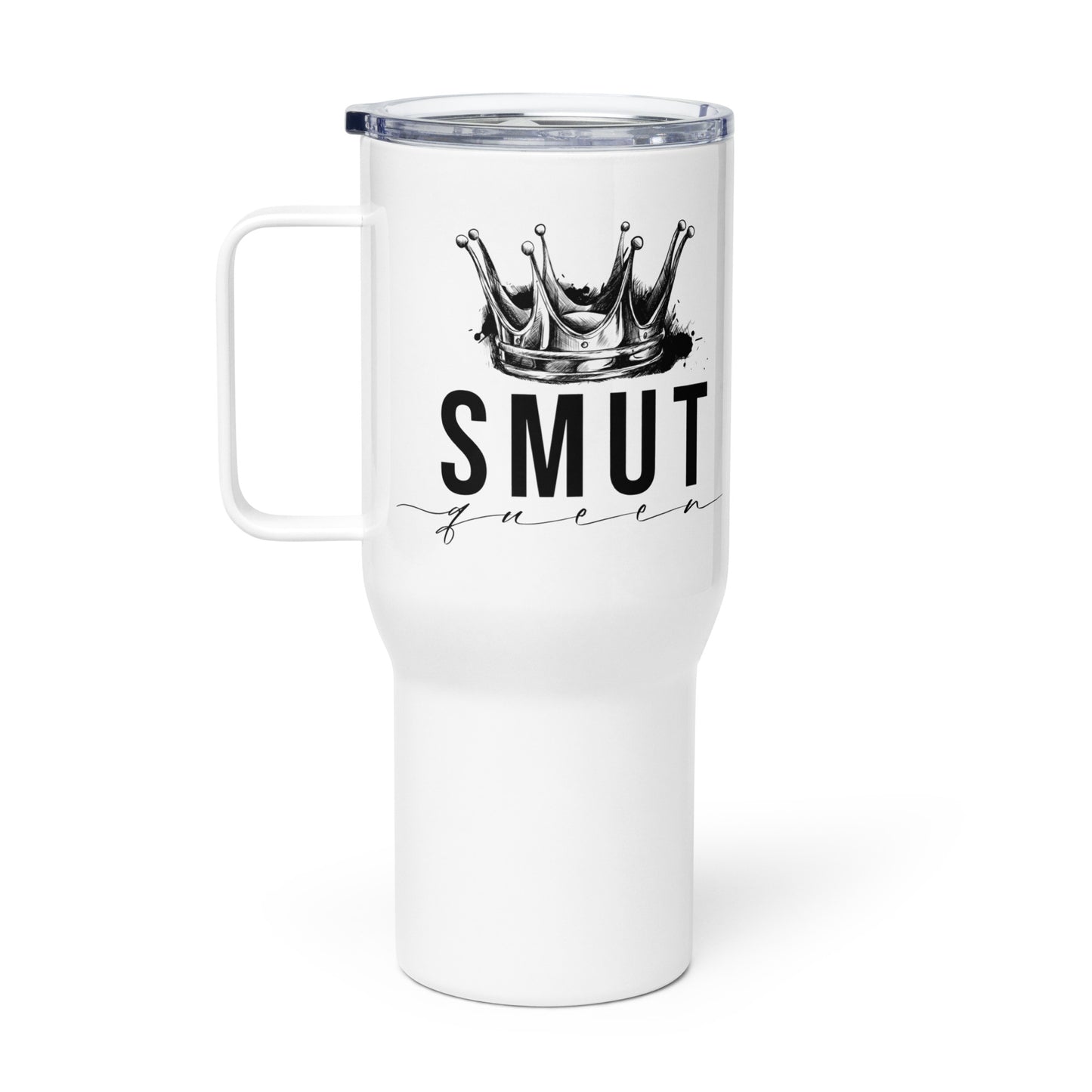 Smut Queen Travel mug with a handle