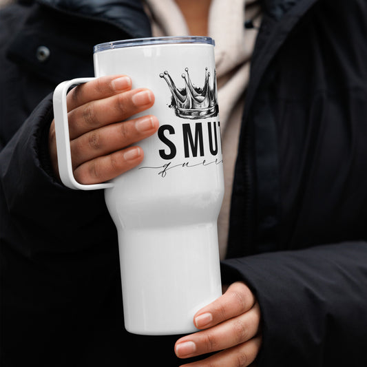 Smut Queen Travel mug with a handle