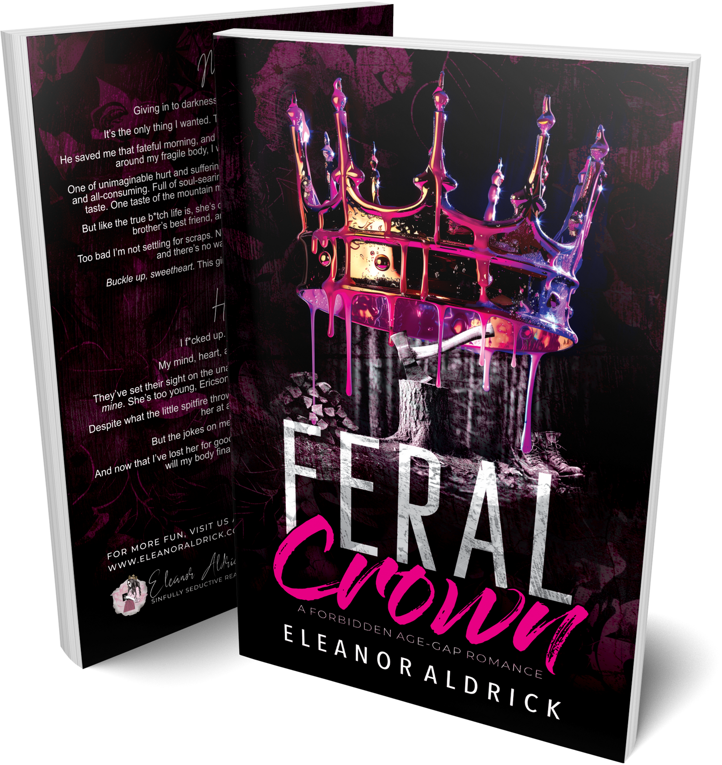 Feral Crown: An Age Gap Romance (Crown Brothers)