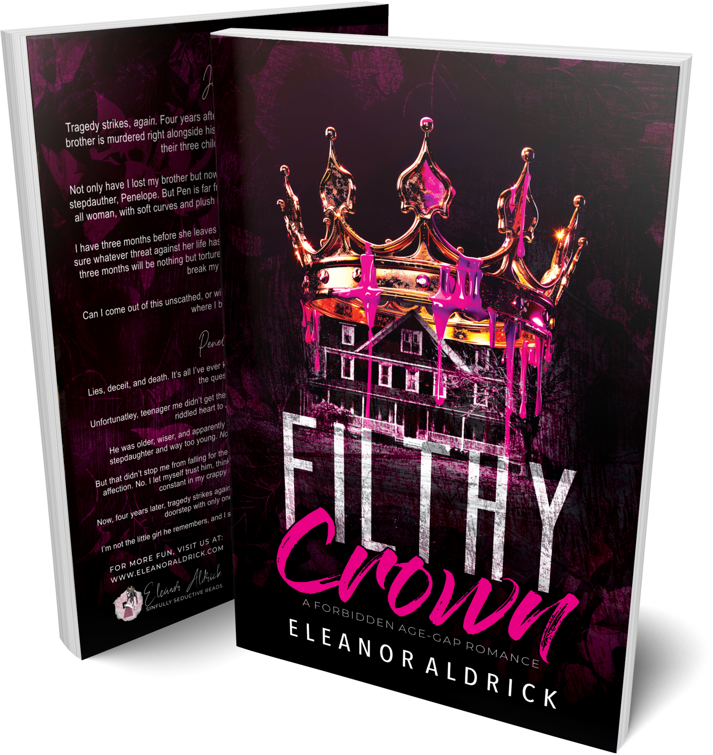 Filthy Crown: A Single Dad Age Gap Romance (Crown Brothers)